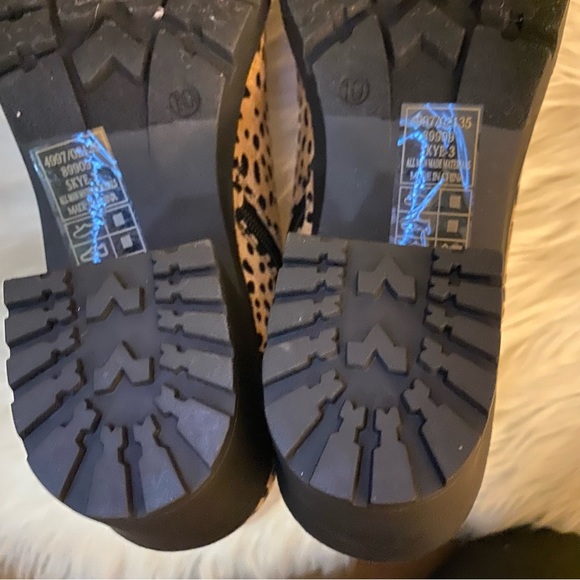 NWT Pierre Dumas Leopard Print Booties Size 10 - Picture 12 of 14